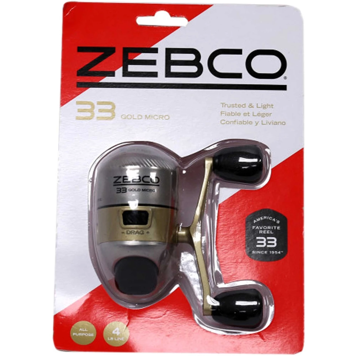 Promo โจ Zebco 33 Gold Spincast Reel 10#C ๐ 5 Promo โจ Zebco 33 Gold Spincast Reel 10#C ๐ - Image 5