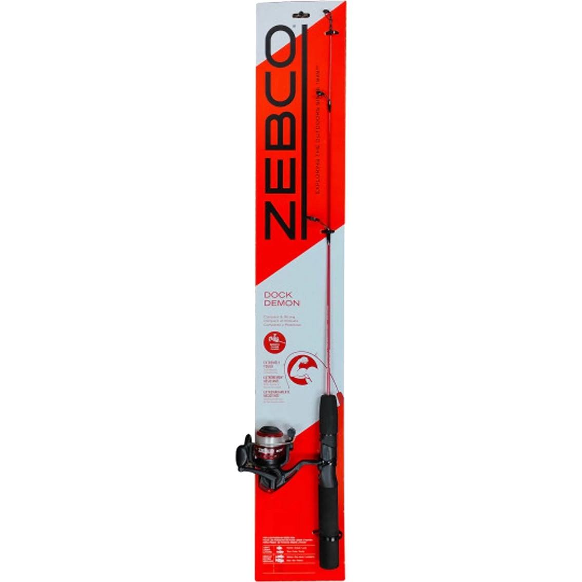 Promo β€οΈ Zebco Dock Demon Fishing Rod And Reel π₯° 7 Promo β€οΈ Zebco Dock Demon Fishing Rod And Reel π₯° - Image 7