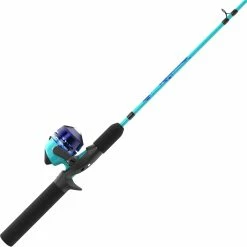 New โค๏ธ Zebco Wilder 4 Ft. 3 In. Spincast Combo 2 Pc. ๐